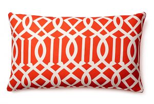 home decorating blogs - Divine Designs - Variance 14x24 Outdoor Pillow Red.jpg